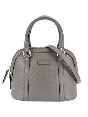 Gucci 2-Way Micro Guccissima Shoulder Bag